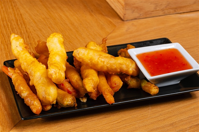 Tempura shrimps